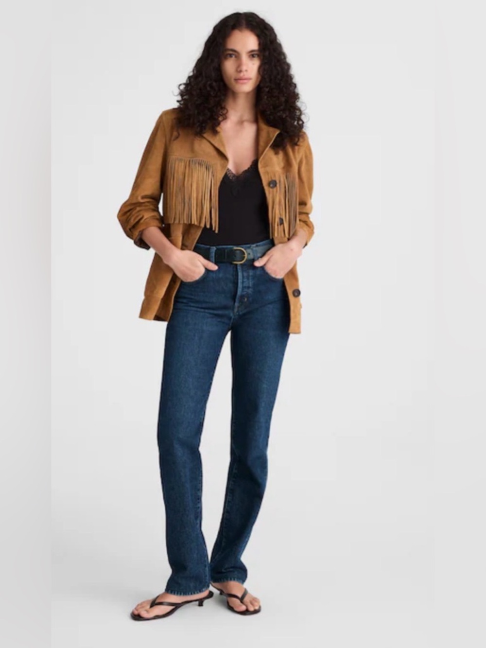 NWT Madewell Longline Straight Jean 30